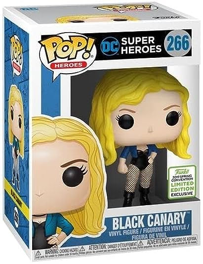 POP DC SUPER HEROES BLACK CANARY 266 (usagé)