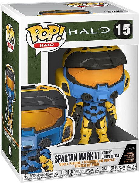 POP HALO SPARTAN MARK VII WITH VK78 COMMANDO RIFLE 15 (usagé)