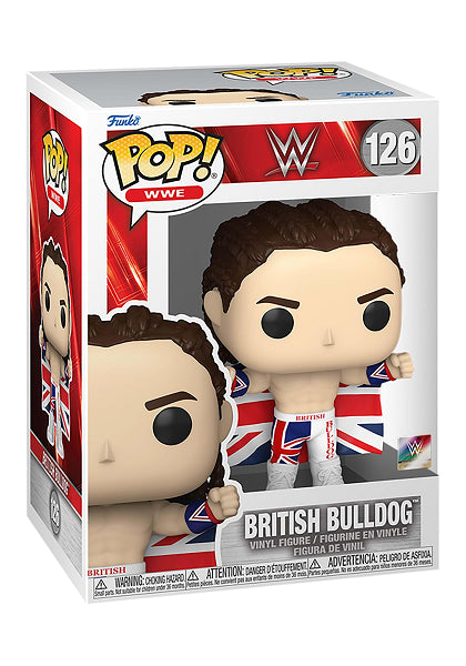 POP WWE BRITISH BULLDOG 126