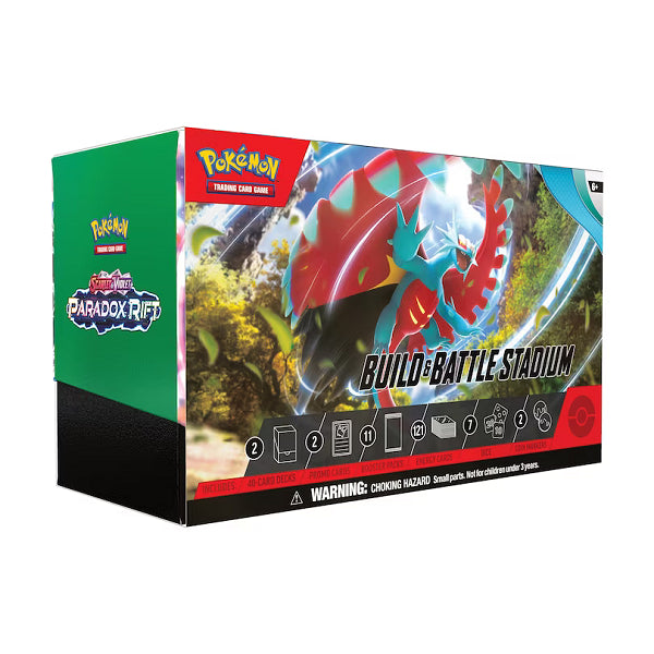 BUILD & BATTLE STADIUM SCARLET & VIOLET PARADOX RIFT (POKEMON) (usagé)