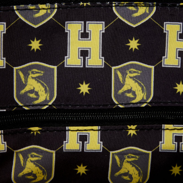 LOUNGEFLY HARRY POTTER PLAID HUFFLEPUFF CROSSBODY (usagé)