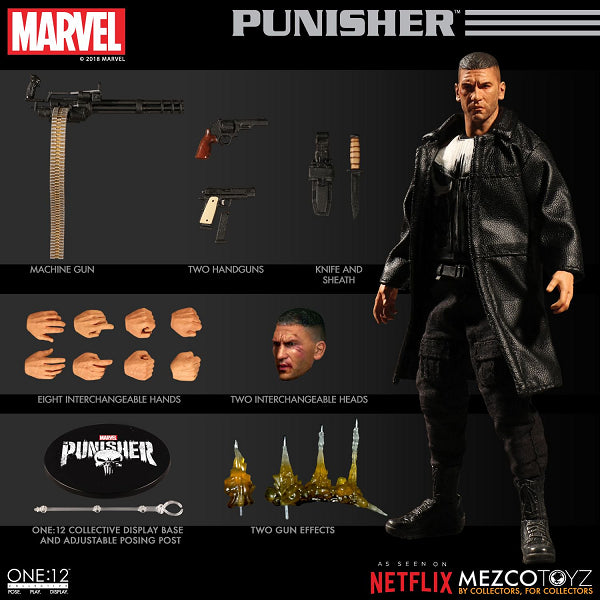 ONE: 12 COLLECTIVE NETFLIX MARVEL THE PUNISHER (usagé)