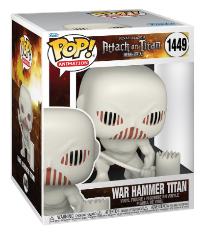 POP ATTACK OF TITANS 1449 - WAR HAMMER TITAN (6'') (usagé)