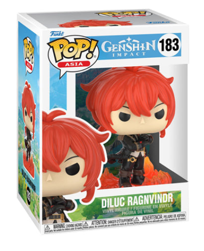 POP GENSHIN IMPACT DILUC RAGNVINDR 183 (usagé)