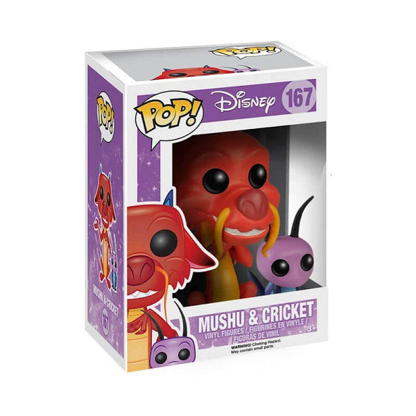 POP MULAN MUSHU & CRICKET 167 (usagé)