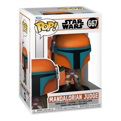 POP STAR WARS MANDALORIAN JUDGE 667 (usagé)