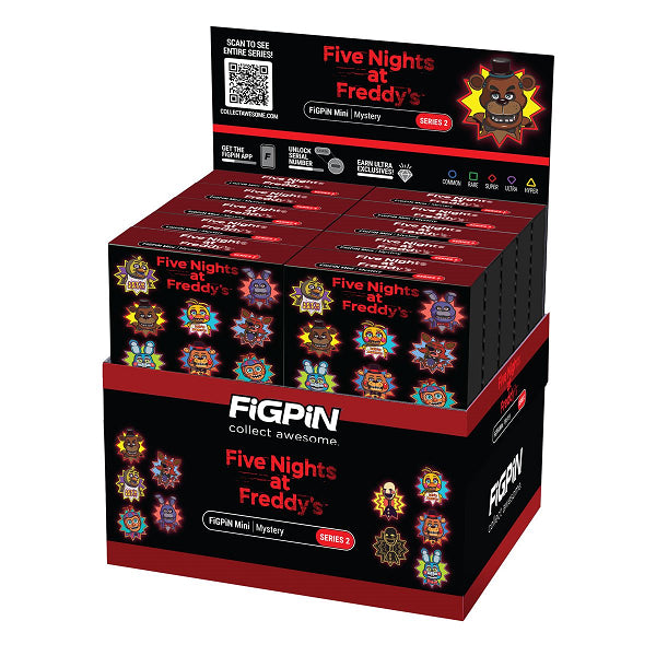 FIGPIN MINI MYSTERY FIVE NIGHT AT FREDDY SERIES 2 (usagé)