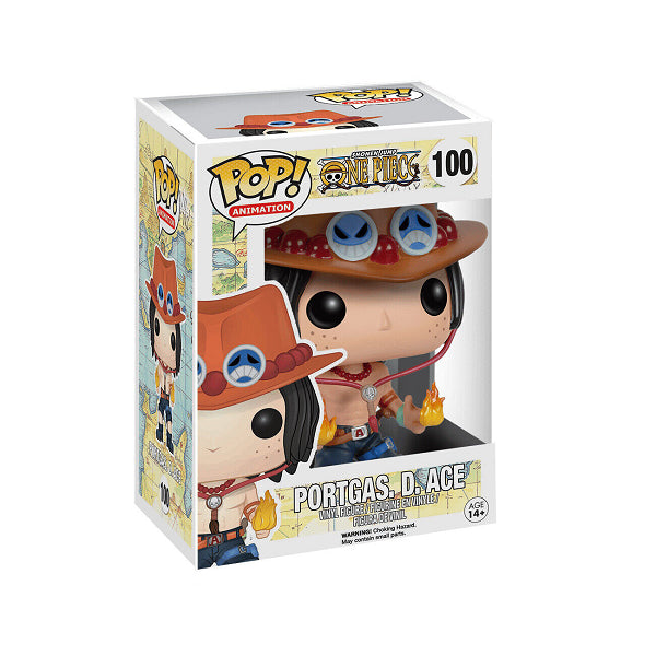 POP ONE PIECE PORTGAS. D. ACE 100 (usagé)