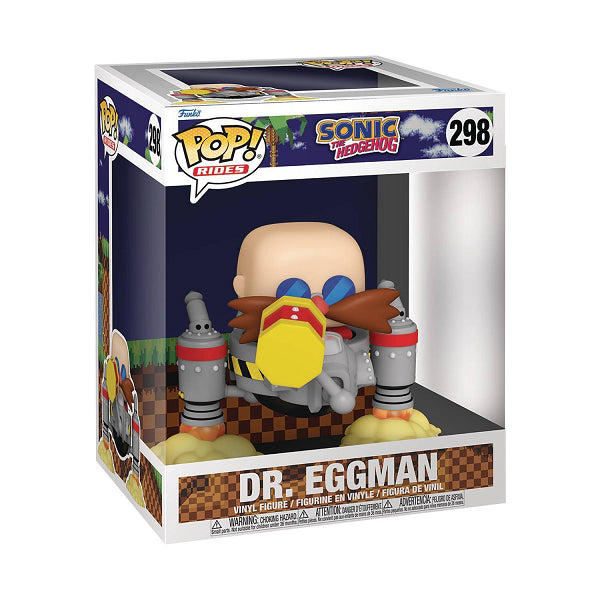 POP SONIC THE HEDGEHOG RIDES DR. EGGMAN 298 (usagé)