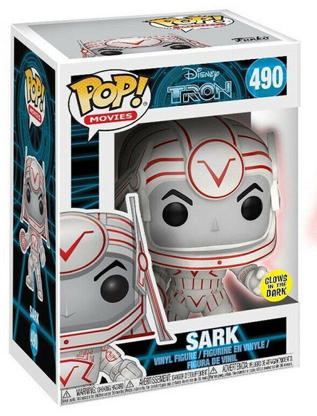 POP DISNEY TRON SARK 490 GLOWS IN THE DARK (usagé)