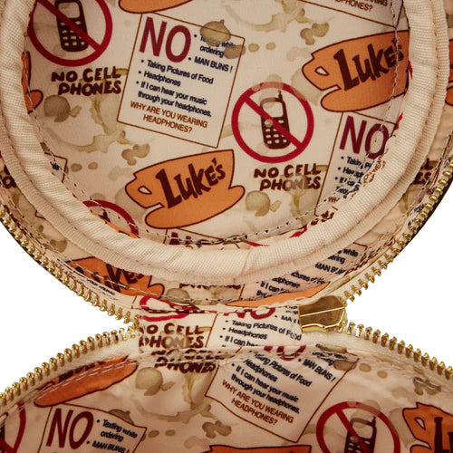 LOUNGEFLY GILMORE GIRLS LUKES DINER CROSSBODY BAG (usagé)