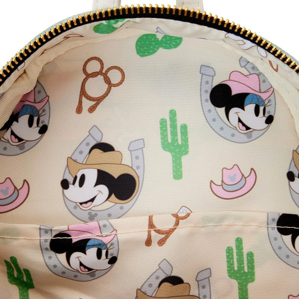 LOUNGEFLY DISNEY MINNIE WESTERN BACKPACK