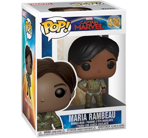 POP CAPTAIN MARVEL MARIO RAMBEAU 430 (usagé)