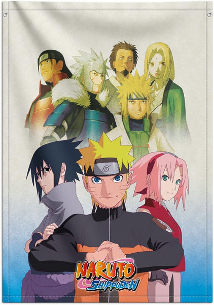 NARUTO TEAM BANNER FLAG