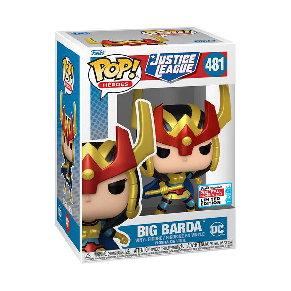 POP JUSTICE LEAGUE BIG BARDA 481 (usagé)