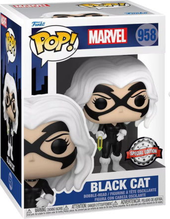 POP MARVEL SPIDER-MAN BLACK CAT 958 (usagé)