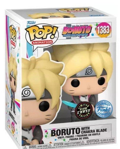 POP BORUTO BORUTO WITH CHAKRA BLADE 1383 CHASE GLOWS IN THE DARK