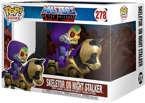 POP MASTERS OF THE UNIVERSE RIDES SKELETOR ON NIGHT STALKER 278