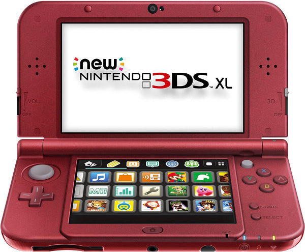 NEW NINTENDO 3DS XL RED (REFURBISHED)
