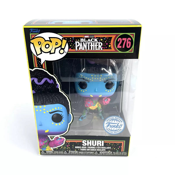 POP BLACK PANTHER SHURI 276 BLACK LIGHT (usagé)