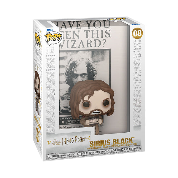 POP HARRY POTTER 3 ART COVERS SIRIUS BLACK 08 (usagé)