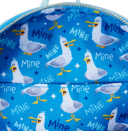 LOUNGEFLY DISNEY FINDING NEMO MINE SEAGUL BACKPACK