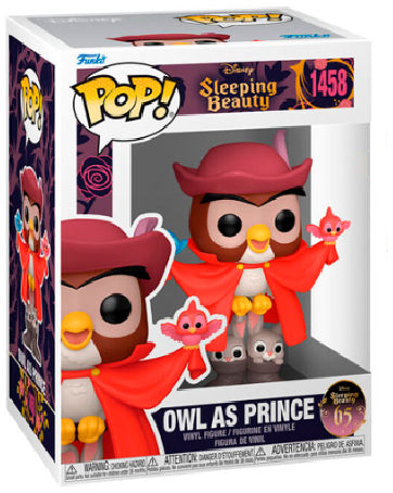 POP DISNEY SLEEPING BEAUTY OWL AS PRINCE 1458 (usagé)