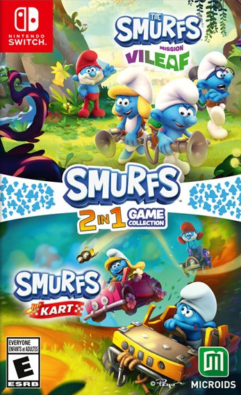 SMURFS 2 IN 1 GAME COLLECTION