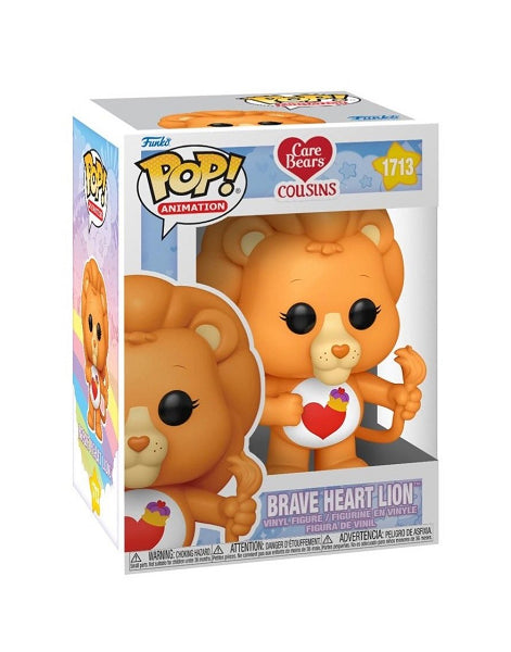 POP CARE BEARS BRAVE HEART LION 1713 (usagé)