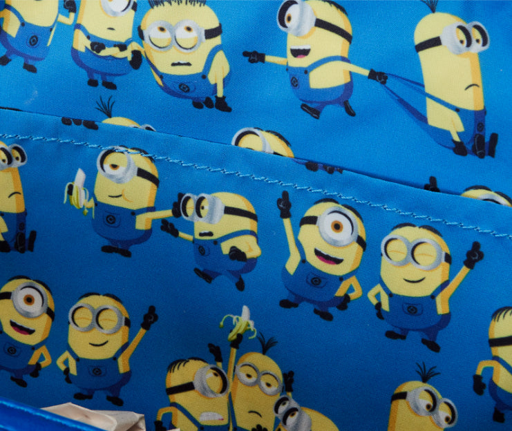 LOUNGEFLY DESPICABLE ME DOME COSPLAY CROSSBODY