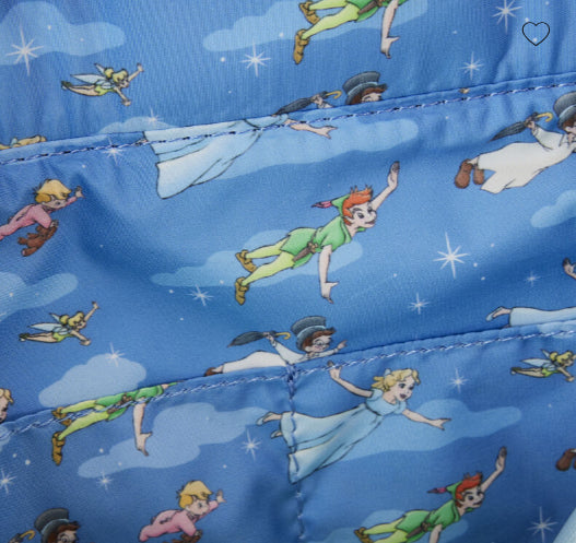 LOUNGEFLY DISNEY PETER PAN YOU CAN FLY TOTE BAG