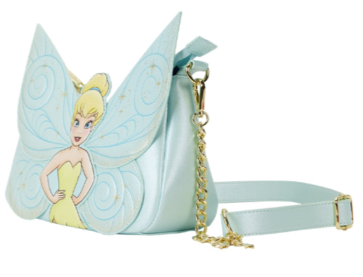 LOUNGEFLY DISNEY PETER PAN TINKERBELL WINGS CROSSBODY