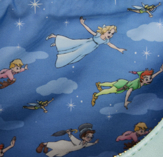 LOUNGEFLY DISNEY PETER PAN TINKERBELL WINGS CROSSBODY