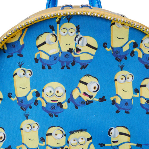 LOUNGEFLY DESPICABLE ME BOB COSPLAY BACKPACK (usagé)
