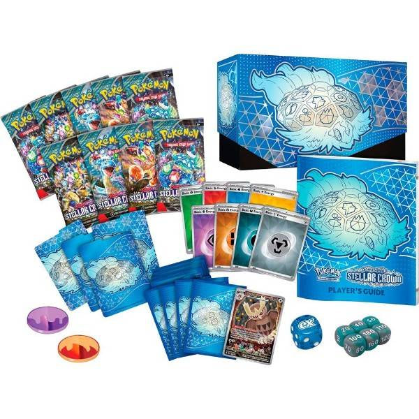 SCARLET & VIOLET STELLAR CROWN (ETB) (POKEMON) (usagé)
