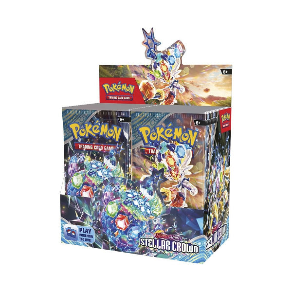 SCARLET & VIOLET STELLAR CROWN BOOSTER BOX (POKEMON)