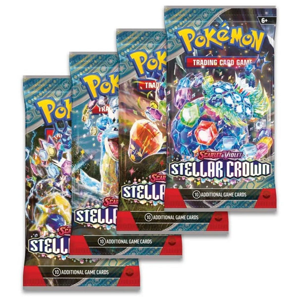SCARLET & VIOLET STELLAR CROWN BOOSTER PACK (POKEMON)