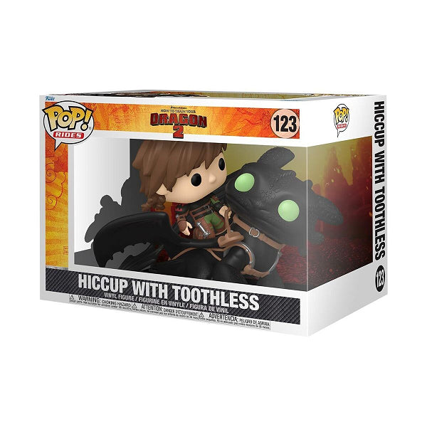 POP HOW TO TRAIN YOUR DRAGON 2 HICCUP WITH TOOTHLESS 123