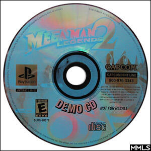 MEGA MAN LEGENDS 2 NOT FOR RESALE (DEMO DISC)