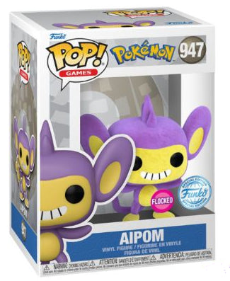 POP POKEMON AIPOM 947 FLOCKED (usagé)