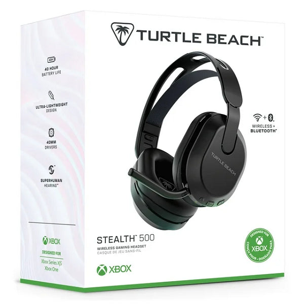 HEADSET TURTLE BEACH EAR FORCE STEALTH 500 WIRELESS + BLUETOOTH BLACK (XBOX SERIES / XBOX ONE / SWITCH / PC / MOBILE)