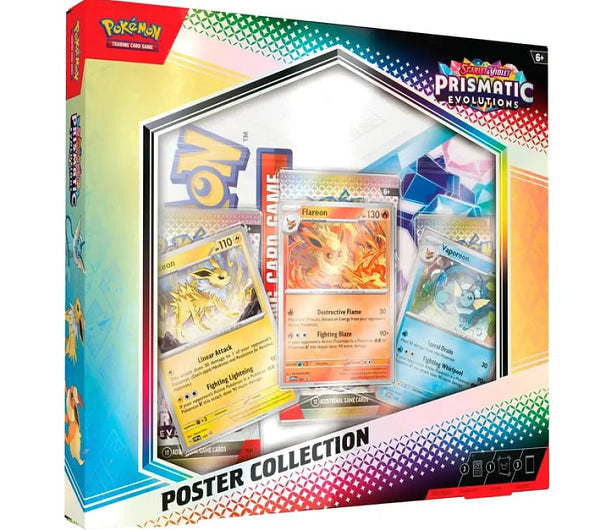 SCARLET & VIOLET PRISMATIC EVOLUTIONS POSTER COLLECTION (POKEMON) (usagé)