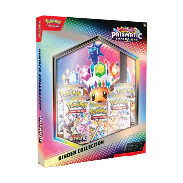 SCARLET & VIOLET PRISMATIC EVOLUTIONS BINDER COLLECTION (POKEMON) (usagé)
