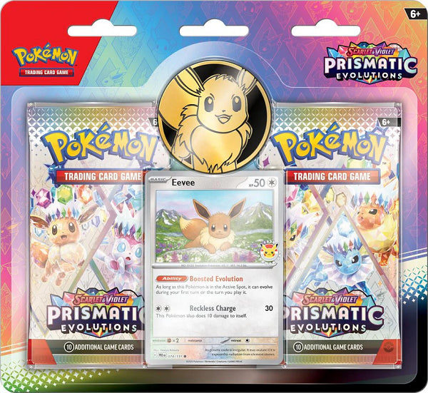 SCARLET & VIOLET PRISMATIC EVOLUTIONS 2 PACK BLISTER (POKEMON)