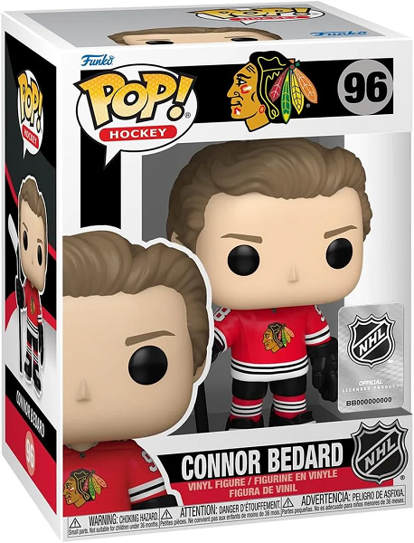 POP NHL BLACKHAWKS CHICAGO CONNOR BEDARD 96