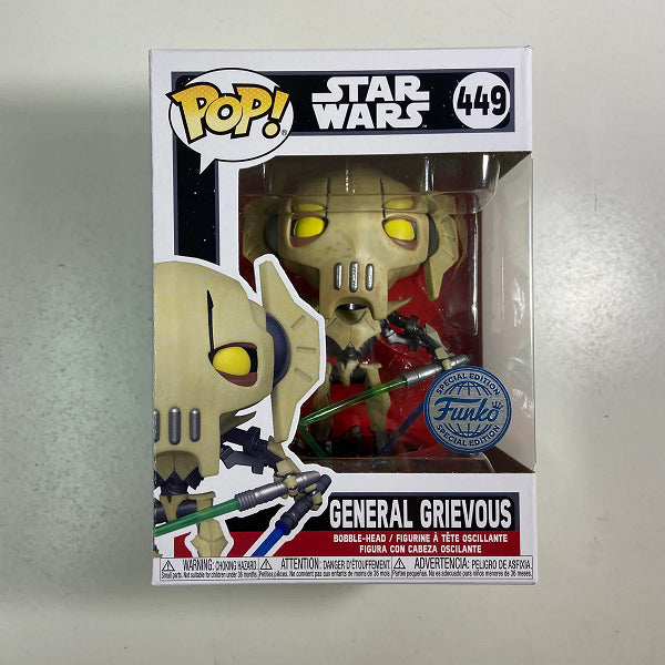 POP STAR WARS GENERAL GRIEVOUS 449 (usagé)