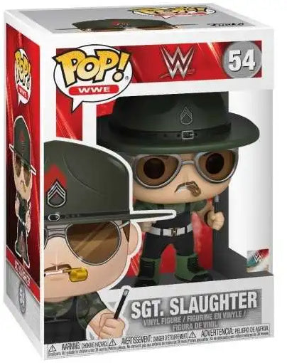 POP WWE SGT. SLAUGHTER 54 (usagé)