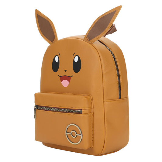 BIOWORLD POKEMON EEVEE BIG FACE SCREENPRINT BACKPACK