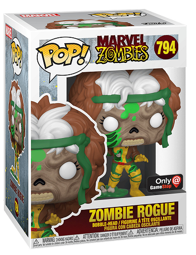 POP MARVEL ZOMBIES ZOMBIE ROGUE 794 (usagé)