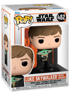 POP STAR WARS LUKE SKYWALKER WITH GROGU 482 (usagé)